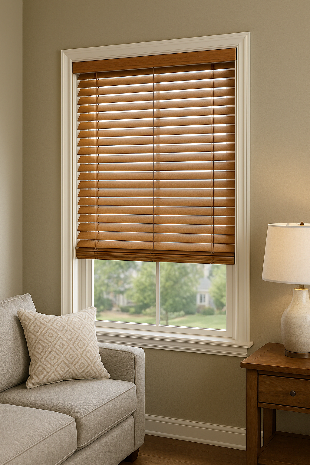 Custom window blinds in Dickenson TX